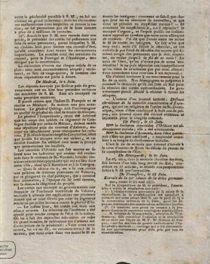 Journal de Francfort. 1821, 23. Juni = Nr. 174