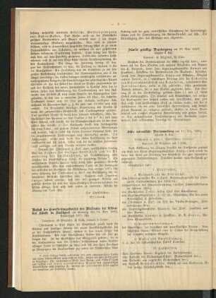 Achte ordentliche Versammlung am 11. Dez. 1886
