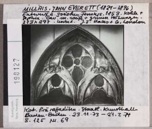 John Everett Millais: Entwurf eines gotischen Fensters