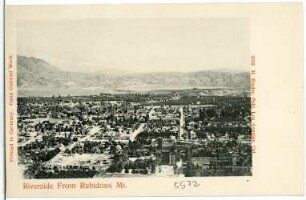 Riverside. Riverside From Rubidoux Mt.