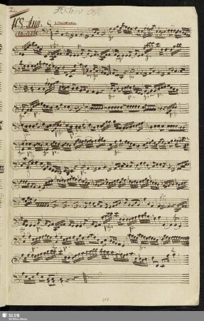108. Aria: Fra l'orror di questa selva / Galuppi, B.