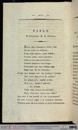Fable / Fabel