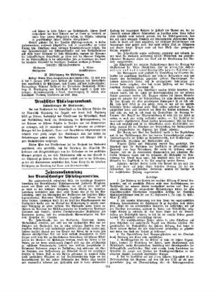 Jahresversammlung des Braunschweiger Philologenvereins
