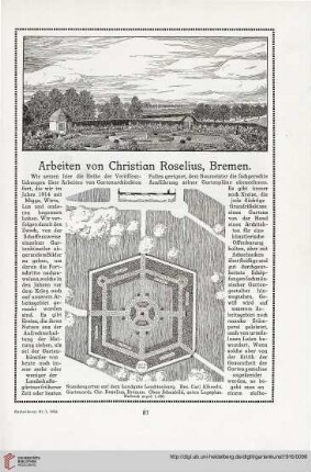 29: Arbeiten von Christian Roselius, Bremen
