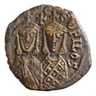 Münze, Follis, 820 - 829