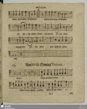 53. Am XVIII. Sontag Trinitatis: Meister welches ist das fürnehmste Gebot