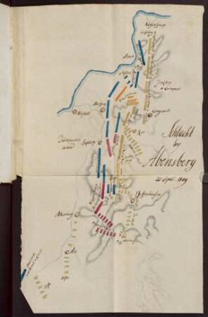1, Schlacht bey Abensberg 20. April 1809