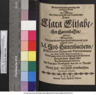 Der bey den Christen zuletzt selige Leid- und Freuden-Wechsel