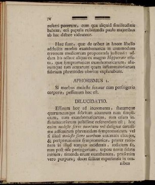 Aphorismus I. - Aphorismus 32.