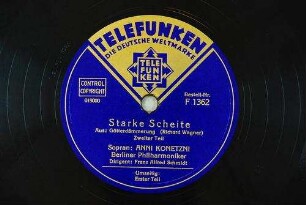 Starke Scheite : aus: Götterdämmerung; zweiter Teil / (Richard Wagner)