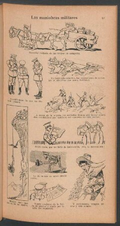 Las maniobras militares - [Cómic]