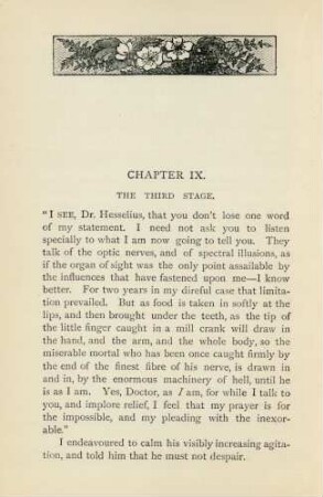Chapter IX. The third stage