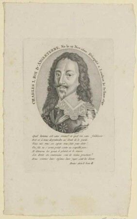 Bildnis des Charles I d'Angleterre