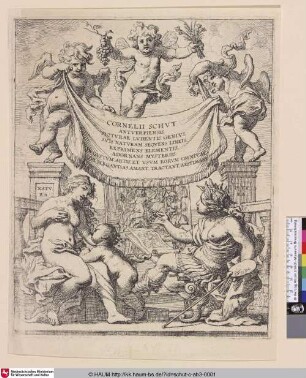 [Titel zum radierten Werk des C. Schut]