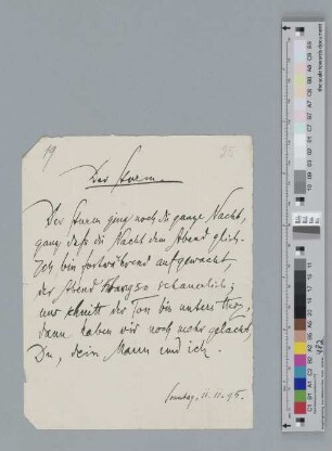 Gedicht an Ida Dehmel