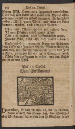 Das 22. Capitel.