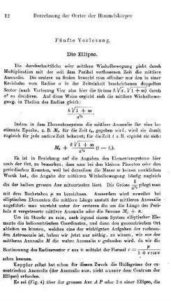 5. Die Ellipse.