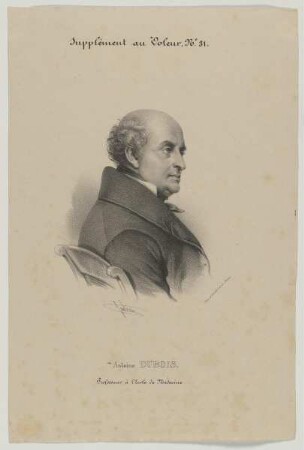 Bildnis des Antoine Dubois