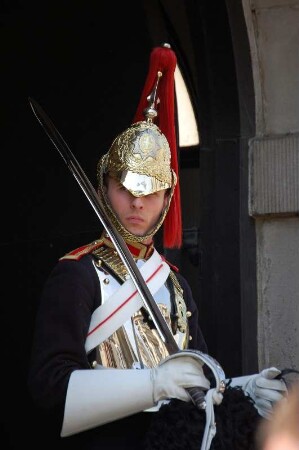 Berittener der Horse Guards, berittene Garde der Königin