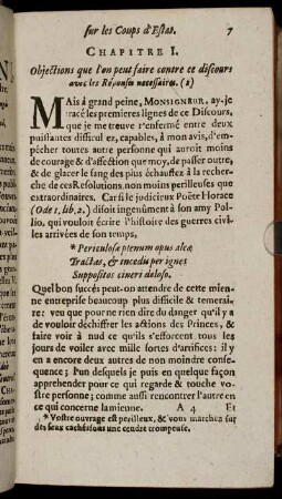 Objections que l'on peut faire contre ce discours avec les Réponses necessaires. (2)