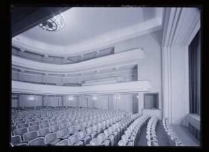 Carl-Theater (auch: Schauspielhaus), Leipzig: Ansicht Zuschauerraum (Negativ zu Inv. Nr. TBS 187,10)