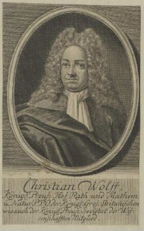 Bildnis des Christian Wolff