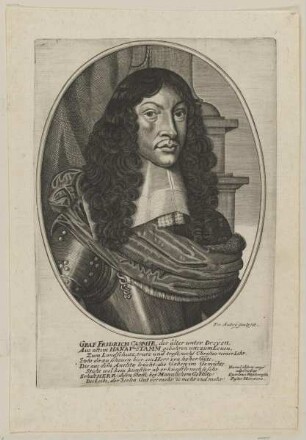 Bildnis des Fridrich Casimir, Graf von Hanau