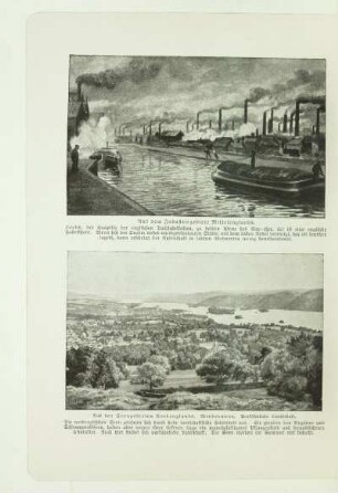 Aus den Seengebieten Nordenglands. Windermere. Parkähnliche Landschaft