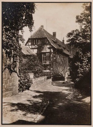 Eisenach. Wartburg. Innenhof