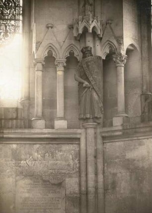 Stifterfigur: Dietmar : Dom St. Peter und Paul, Westchor, Stifterfigur Thietmar (Dietmar)
