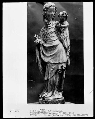 Stehende Muttergottes mit Kind