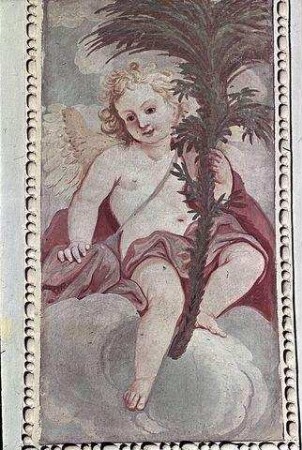 Engel mit Attributen Marias nach der Lauretanischen Litanei