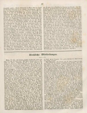 67-68 Kirchliche Mittheilungen