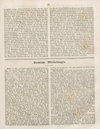 67-68 Kirchliche Mittheilungen