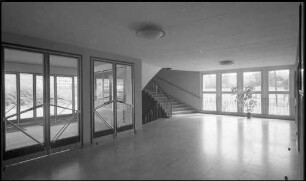Freiburg: Neubau Arbeitsamt, Empfangshalle