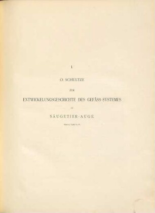 Festschrift Herrn Geheimrat Albert von Koelliker zur Feier seines 50jähr. medicinischen Doktorjubiläums gewidmet von dem anatomischen Institut der Universität Würzburg : Mit 11 Tafeln und 2 Figuren im Text