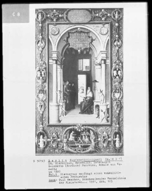 fol. 5: Hieronymus empfängt einen venezianischen Prokurator