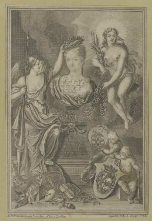 Bildnis der Dorothea Emerentia von Canitz