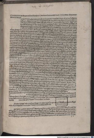 De oratore : mit Kommentar von Omnibonus Leonicenus. Mit Widmungsbrief an Petrus Busonus von Hieronymus Squarzaficus