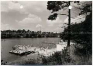Berlin, Halensee, Strandbad