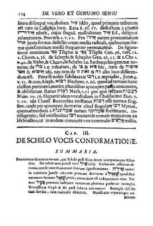 CAP. III. DE SCHILO VOCIS CONFORMATIONE.