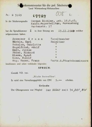Sichler, German