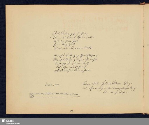 Stiehler, Heinrich Leopold; 1890 [Texteintrag]