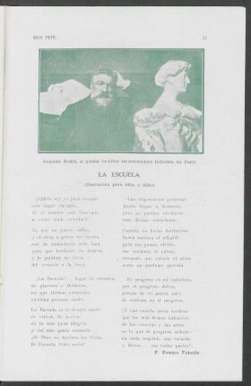 La escuela - (Recitación para niña o niño)