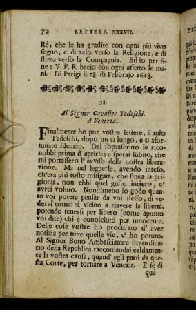 Lettera XXXVIII. - Lettera LII.