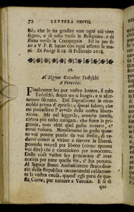 Lettera XXXVIII. - Lettera LII.