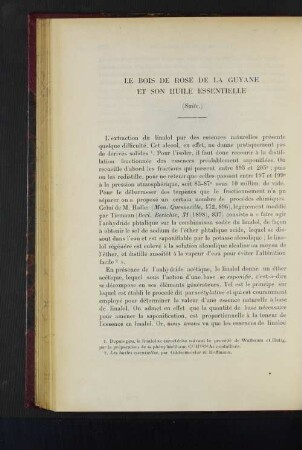 Le Bois De Rose De La Guyane Et Son Huile Essentielle.