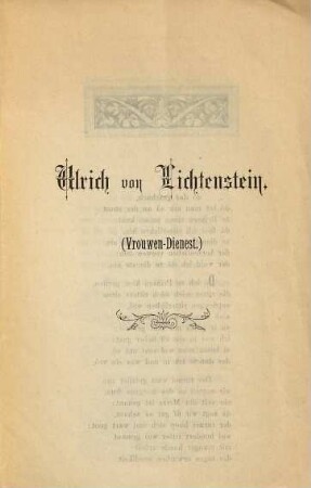 (Vrouwen-Dienest) zu Brixen und Bozen
