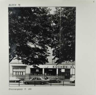 Fotografie: Oranienplatz 11, um 1981