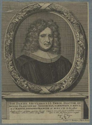 Bildnis des Ioh. Daniel Arcularius